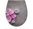 Сиденье Cedo Orchid Stones, с микролифтом, быстросъемное, дюропласт, с декором 547320 1