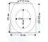 Сиденье Cedo Orchid Stones, с микролифтом, быстросъемное, дюропласт, с декором 547320 2