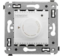 Термостат для теплых полов в стену DKC Avanti белое облако, 1 шт 4400163