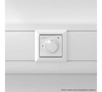 Термостат модульный для теплых полов DKC Avanti белое облако, 2 модуля, 1 шт 4400162