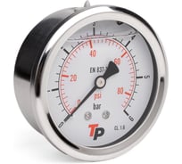 Манометр гидравлический виброустойчивый осевой УРДЮГА D63 мм 0-6 bar 1/4BSP TP МГВО6