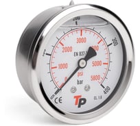 Манометр гидравлический виброустойчивый осевой УРДЮГА D63 мм 0-400 bar 1/4BSP TP МГВО400