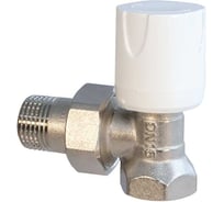 Кран для радиатора 3/4" угловой верхний латунный никелированный Millennium RKUV3434