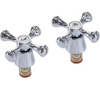 Кран-букса Millennium с вентилем в сборе (пара) — керамические запорные элементы для холодной/горячей воды KMKI2012