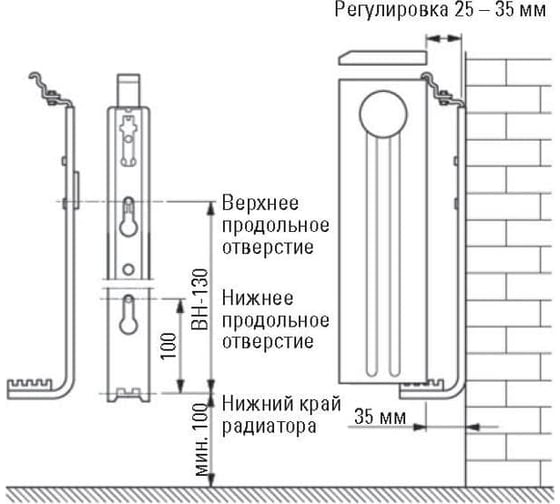 Монтажный комплект VIESSMANN компакт 500 мм 7572547