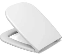 Сиденье HARO Deveso, с микролифтом, быстросъемное, дюропласт, белое 544132