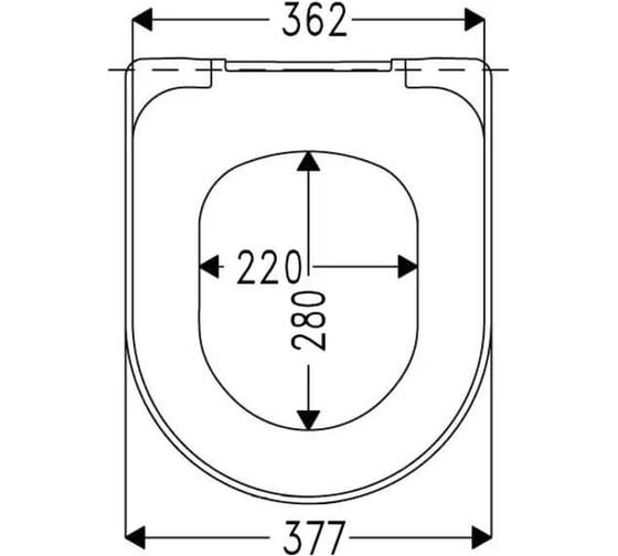 Сиденье HARO Tube, с микролифтом, быстросъемное, дюропласт, белое 530753
