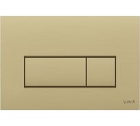 Панель смыва Vitra Root SquAre, браш. Золото 740-2325