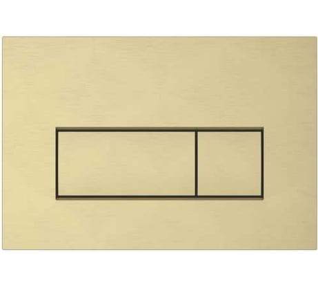 Панель смыва Vitra Root SquAre, браш. Золото 740-2325