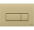 Панель смыва Vitra Root SquAre, браш. Золото 740-2325 1