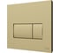 Панель смыва Vitra Root SquAre, браш. Золото 740-2325 2