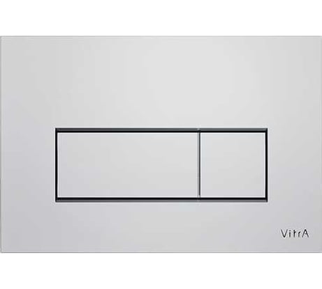 Панель смыва Vitra Root SquAre, хром 740-2380