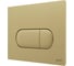 Панель смыва Vitra Root Round, браш. Золото 740-2225 2