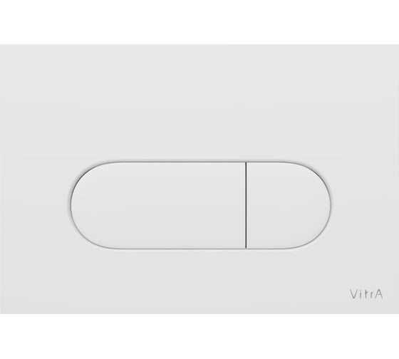 Панель смыва Vitra Root Round, белая 740-2200