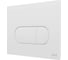 Панель смыва Vitra Root Round, белая 740-2200 2