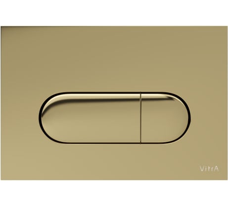 Панель смыва Vitra Root Round, золото 740-2224