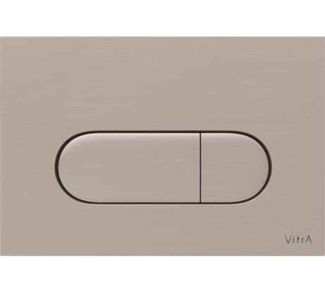 Панель смыва Vitra Root Round, никель 740-2295