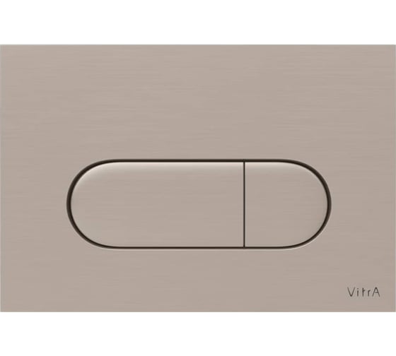 Панель смыва Vitra Root Round, никель 740-2295