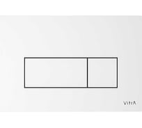 Панель смыва Vitra Root SquAre, белая 740-2300