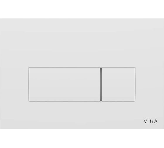 Панель смыва Vitra Root SquAre, белая 740-2300