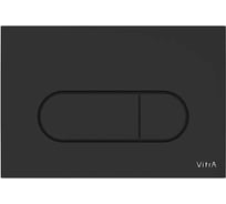 Панель смыва Vitra Root Round, мат. черн. 740-2211