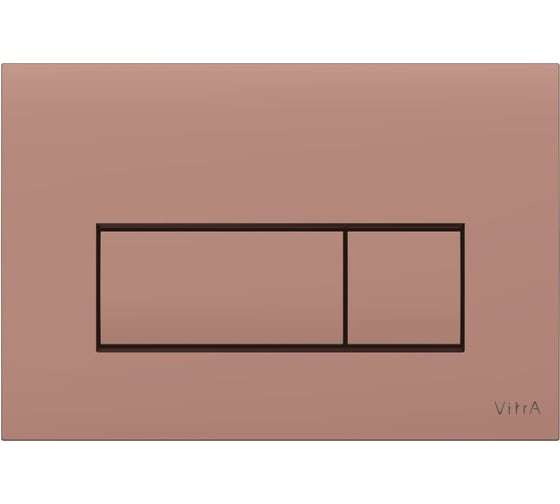 Панель смыва Vitra Root SquAre, медь 740-2340