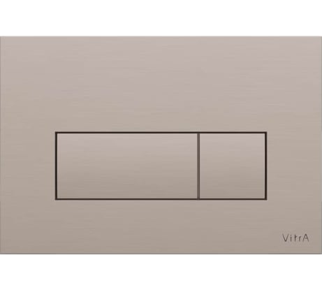 Панель смыва Vitra Root SquAre, никель 740-2395