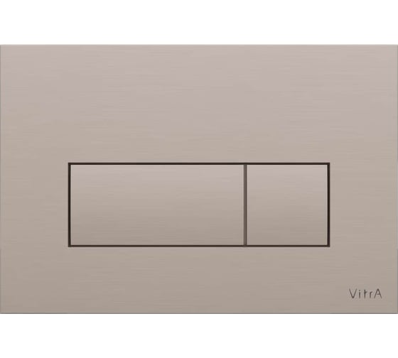 Панель смыва Vitra Root SquAre, никель 740-2395