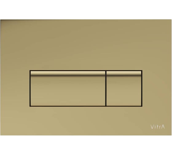 Панель смыва Vitra Root SquAre, золото 740-2324