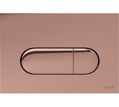 Панель смыва Vitra Root Round, медь 740-2240