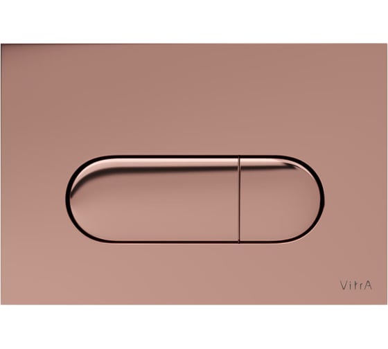 Панель смыва Vitra Root Round, медь 740-2240
