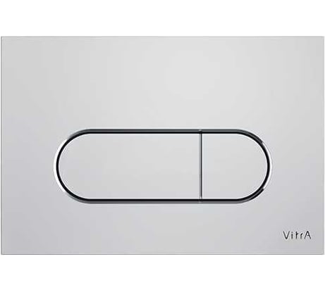 Панель смыва Vitra Root Round, хром 740-2280