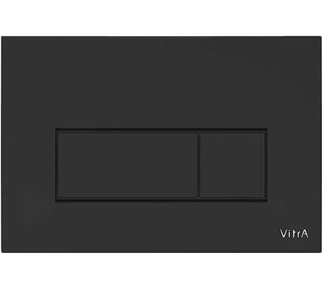 Панель смыва Vitra Root SquAre, мат. черн. 740-2311