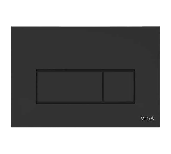 Панель смыва Vitra Root SquAre, мат. черн. 740-2311