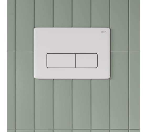Клавиша смыва пневматическая IDDIS глянцевый белый, Profix Air, PRA10W0i77