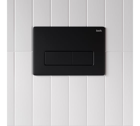 Клавиша смыва пневматическая IDDIS черный, Profix Air, PRA10B0i77