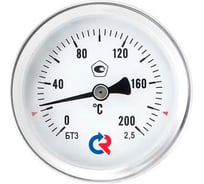 Термометр РОСМА БТ-31.211 (0-200С) ДК63 L=46 G1/2, общетехн., гильза латунь, 2.5 D070-02090