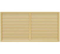 Экран радиаторный ERA ПР фланец 600x1200 пластик Beige П60120Р беж