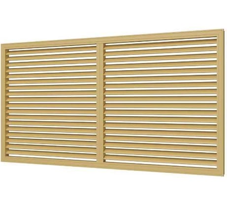 Экран радиаторный ERA ПР фланец 600x1500 пластик Beige П60150Р беж
