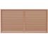Экран радиаторный ERA ПР фланец 600x600 пластик Cherry П6060Р вишня 2
