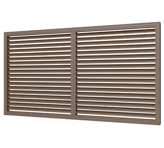 Экран радиаторный ERA ПР фланец 600x600 пластик Oak П6060Р дуб