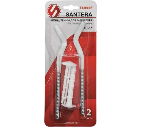 Кронштейн для радиатора SANTERA плоский пластиф. 170 7 ST 2566P на блистере ST2566P 1