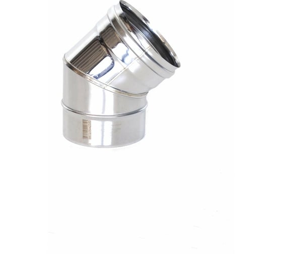 Отвод ТЕПЛОВиСУХОВ 45 градусов ОМ-Р 430-0.8 D130 (2S) TS.FRT.O45.0130.75298 1