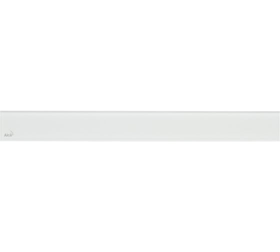 Решетка для водоотводящего желоба Alca Plast GLASS стекло-белый GL1200-850 1