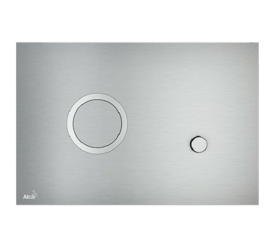 Кнопка управления для скрытых систем инсталляции Alca Plast alunox-мат/глянец STING