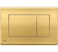 Кнопка управления для скрытых систем инсталляции Alca Plast золотой M275