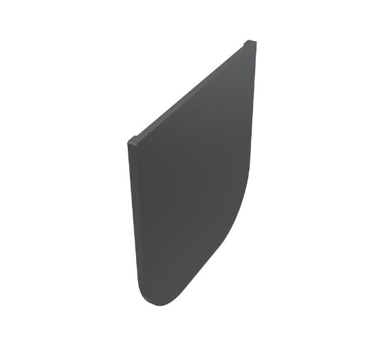 Заглушка для закрытия дренажного канала Alca Plast с торца AVZ-P009