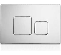 Клавиша смыва HOLLER GPB, хром, 162х240х16, 328905