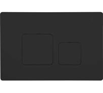 Клавиша смыва HOLLER MBB, черный матовый, 162х240х16, 328903