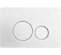 Клавиша смыва HOLLER MWHR, матовый белый, 162х240х16, 328897